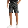 thumbnail image 4 of INSPIRE CHIC Polka Dots Shorts for Men's Father's Day Gift Summer Above Knee Printed Golf Shorts 30 Black, 4 of 6