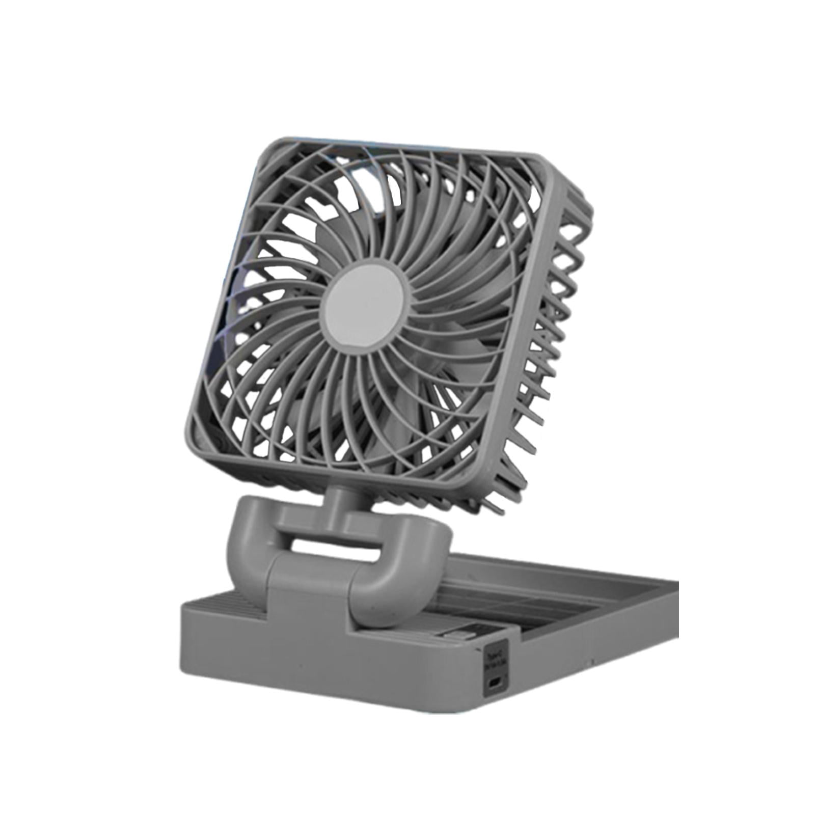 Zxpjkyu Car Cooling Fan Air Circulator Low Noise Powerful Multifunctional 360 degree Rotating black Single head
