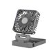 thumbnail image 2 of Ventilador de refrigeración para vehículos Ventiladores para vehículos Ventilador de escritorio Potente circulador de aire eléctrico y solar para Cabezal único negro, 2 of 8