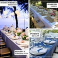 thumbnail image 5 of BalsaCircle 50" x 120" Polyester Tablecloth Wedding Table Linens Navy Blue, 5 of 5