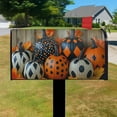 thumbnail image 3 of Fall Autumn Pumpkin Maple Leaf Mailbox Covers,Magnetic 21x25.5 Inch Mailbox Wrap Water Proof Reusable Fall Welcome Box Wrap for Garden Outdoor Decorative, 3 of 4