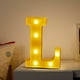 thumbnail image 4 of LED Letter Lights Sign Light Up For Home Party Wedding Decoration Light Up Letters Alphabet Letter Sign Battery Powered For Christmas Birthday Party Decoration, 4 of 4