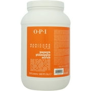 OPI Papaya Pineapple Manicure Pedicure Scrub, 120 oz