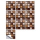 thumbnail image 1 of Xihbxyly Pegatinas Autoadhesivas para Azulejos, de Pvc, Extraíbles y Reutilizables, de Fácil Instalación, para Decoración de Paredes de Cocina y Baño, Multisuperficies, Tamaño 10 X 10 Cm, Juego de 10, 1 of 2