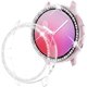 thumbnail image 1 of Funda compatible con Samsung Galaxy Watch Active 2 Bling 40 mm, mujer niña cristal diamante reloj bisel protector de parachoques brillante reloj cara funda para Samsung Active2 40 mm (transparente) WD.WDQZL Producto electrónico, 1 of 6