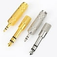 thumbnail image 5 of eBoot 4 Pieces Headphone Adapter 6.35 mm (1/4 Inch) Male to 3.5 mm Female and Audio Stereo Plug 3.5 mm Male to 6.35 mm (1/4 Inch) Female, 5 of 6