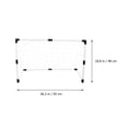 thumbnail image 2 of Hytrove 1Pcs PP Woven Material Rectangular Football Net Door for Sports Enthusiasts Weather Resistant, 2 of 8