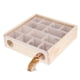 thumbnail image 5 of Laberinto para hámster, ratón, ratones, madera Natural, juguete inteligente interactivo para mascotas con vidrio acrílico, 5 of 5