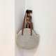 thumbnail image 4 of Bolso Hombro Tejido Hecho A Mano Boho Summer Tote Bolso Playa Paja (Blanco), 4 of 9