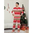 thumbnail image 4 of Conjunto de pijamas familiares a juego para Navidad 2025, ropa de apariencia familiar para padre, madre e hija, pijamas para adultos y niños, 4 of 5