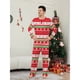 thumbnail image 4 of Conjunto de pijamas familiares a juego para Navidad 2025, ropa de apariencia familiar para padre, madre e hija, pijamas para adultos y niños, 4 of 5