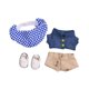 thumbnail image 5 of Ropa de muñeca perfecl Disfraz DIY 15-17 Cm con Zapatos Chaqueta Pantalones, 5 of 8
