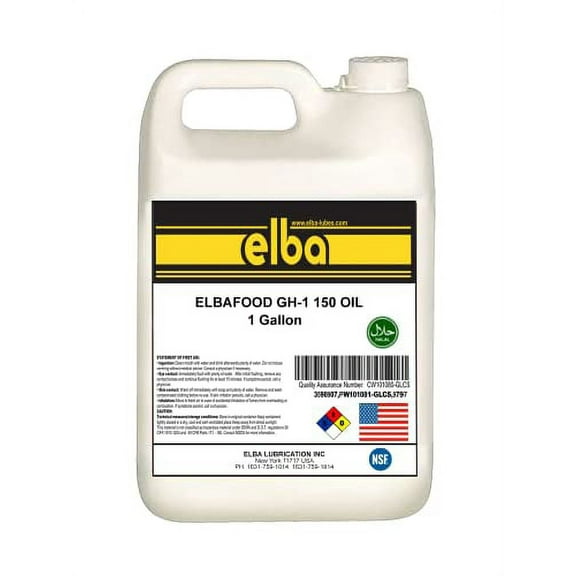 GEAR OIL 150 | FOOD GRADE GEAR OIL 150 | GEAR OIL SAE 85W-90 | IS0 VG 150 | SYNTHETIC GEAR OIL 150 | NSF REGISTERED AS H-1. KOSHER AND HALAL APPROVED. COMPARE TO: LUBRIPLATE | PETRO-CANADA KLUBEROIL (