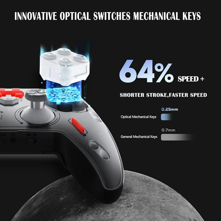 BEITONG Zeus 2 Optical Micro Switches Elite Game Controller for PC