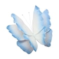thumbnail image 4 of Mariposa artificial gigante 3D de 50 cm/20 pulgadas, decoración para bodas Azul, 4 of 9