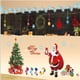 thumbnail image 3 of Navidad Windows Pegatinas estáticas Se aferra Papá Noel Muñeco de nieve Ciervo Copo de nieve Vinilo removible Árbol de Navidad DIY Pared Ventana Puerta Mural Calcomanía para escaparate Zhivalor Bicicletas Fijas, 3 of 6