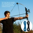 thumbnail image 7 of AME 2 Pieces Archery D Loop Rope 10 Feet Archery Bowstring Serving Thread D Loop Rope Release Material Nocking D Loop Rope String, 7 of 7