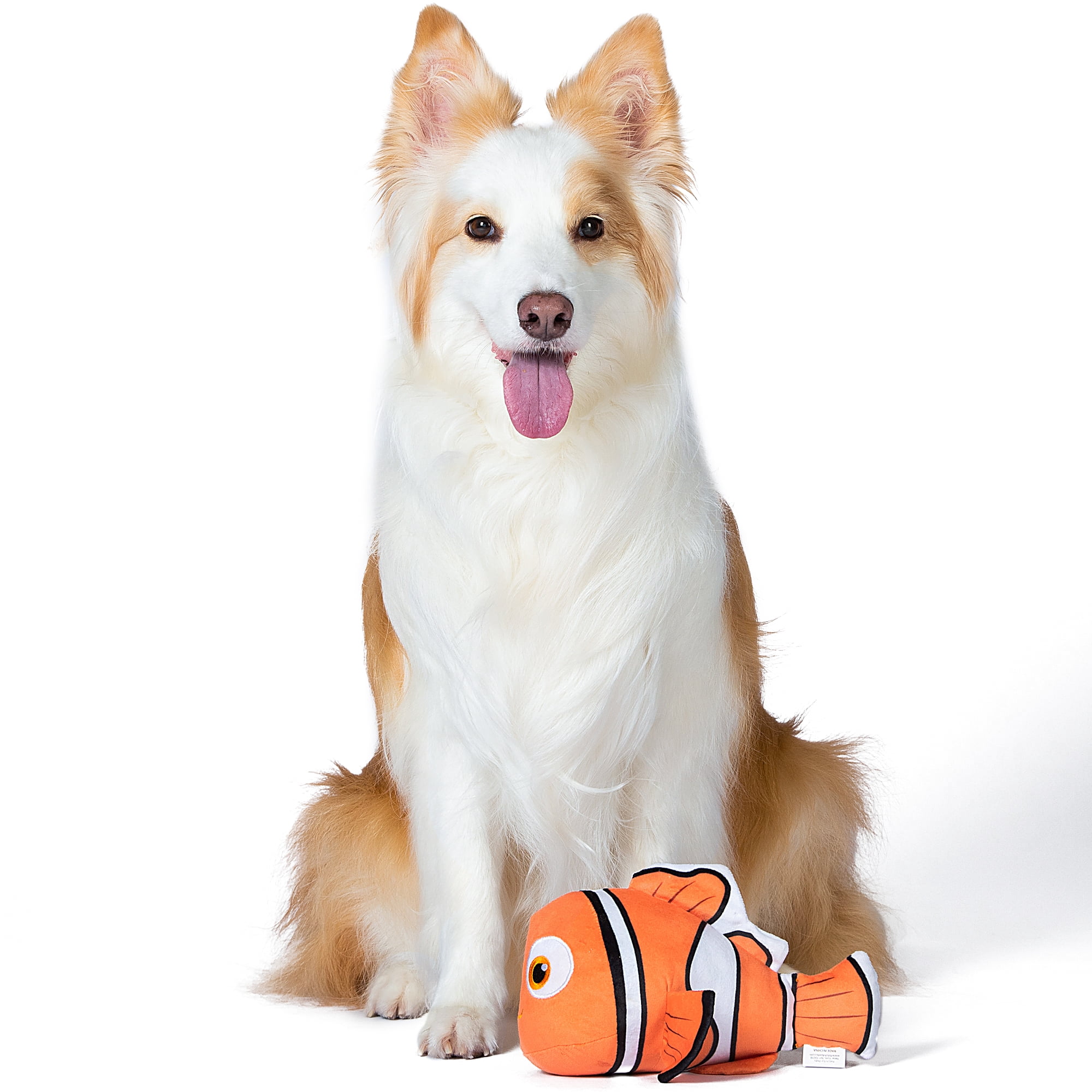 DISNEY FINDING NEMO: Nemo Plush Figurine Squeaker Pet Toy-9in
