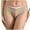 Brown, variant on Seamless Panties for Women Silky Cotton Panties Soft Briefs Breathable Solid Color Comfortable Underwear