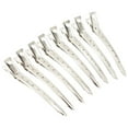 thumbnail image 3 of 20pcs 3.5 Inches Duck Bill Hair Clips Metal Alligator Curl Clips Sectioning Clips with Holes, 3 of 5