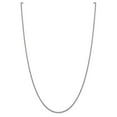 thumbnail image 5 of 14 Karat White Gold 1.5mm Hollow Round Box Chain, 5 of 5