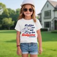 thumbnail image 2 of KPOPLK Toddler T Shirts Girls Basic Tee Summer Cotton T-Shirts Crewneck Short Sleeve Shirts for Kids 2-7Y Size 9-10 Years,White, 2 of 4