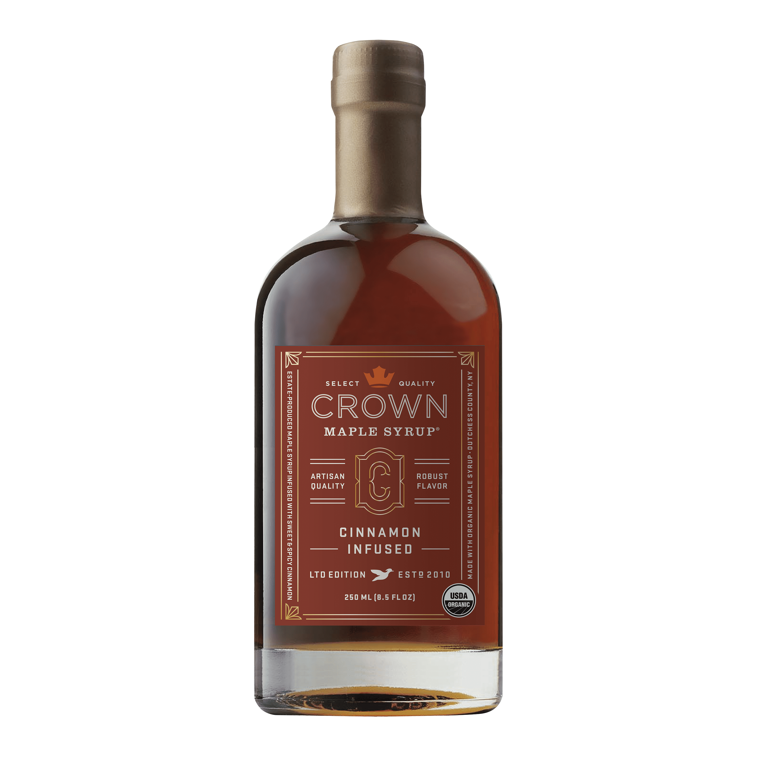 Crown Maple Cinnamon Infused Organic Maple Syrup 250ML