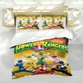 thumbnail image 5 of Mighty Morphin Power Rangers Comforter Set 3 Piece Bedding Set Cute Duvet Cover Sets Super Soft Teens Bedding Set Kids Bedroom Gifts,1 Duvet Cover with 2 Pillowcases Full, 5 of 6
