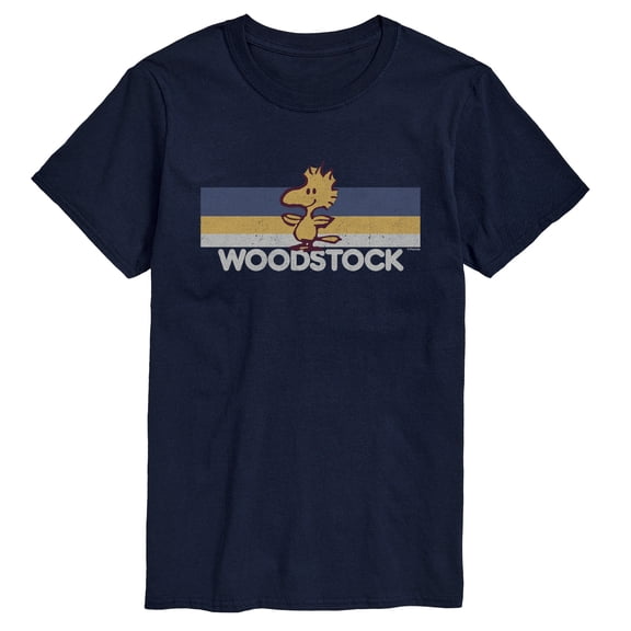 Peanuts - Woodstock Stripes - Men's Short Sleeve Graphic T-Shirt