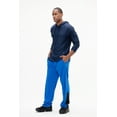 thumbnail image 4 of DEVOPS 2 Pack Men's Active Performance Workout Athletic Training Sweatpants Gymwear (Small, Black/R.blue), 4 of 5