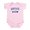 Petal Pink, variant on CafePress - Montauk Girl Infant Bodysuit - Baby Light Bodysuit, Size Newborn - 24 Months