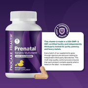 ProCare Health Bariatric Multivitamin Capsule + Prenatal Size: 30-Day Supply