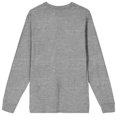 thumbnail image 7 of Hogwarts College Men's Athletic Heather Gray Long Sleeve Shirt-Medium, 7 of 7