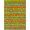 Multicolor, Pattern 9, variant on ODIKA Eccentric Interlocking Squares Funky Geometric Vibrant Checkerboard Pet Friendly & Kids Safe Play for Playroom, Bedroom, Reading Nook