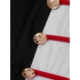 thumbnail image 4 of MSemis Kids Girls Circus Ringleader Outfits Lion Tamer Tassel Leotard with Hats Black 8, 4 of 5