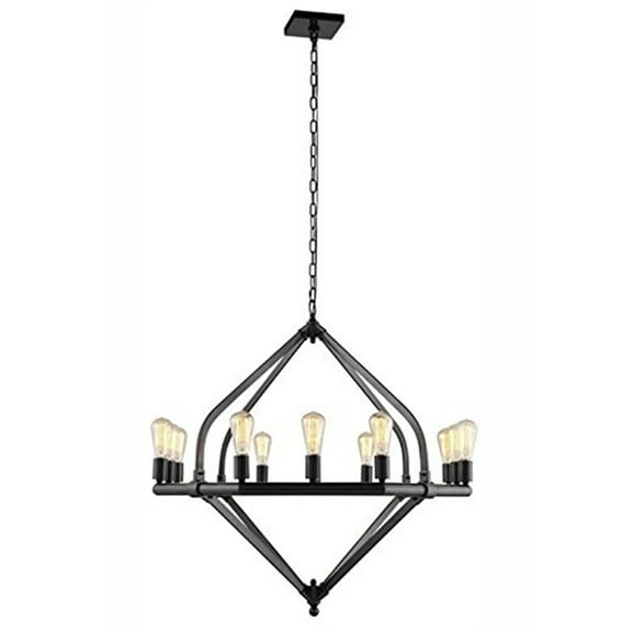 1472 Illumina Collection Pendant lamp D:39" H:36" Lt:12 Bronze Finish