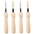 thumbnail image 5 of COSMOBETTY Practical Punch Needle Embroidery Equipment Wooden Handle Design 4Pcs, 5 of 8
