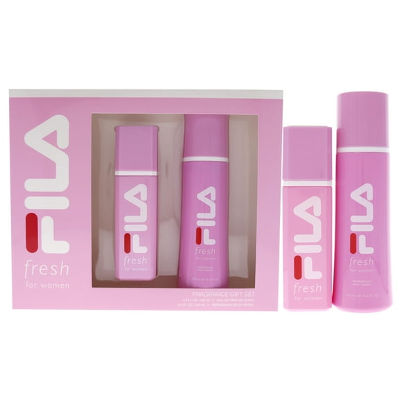 Juego de regalo Fila Fresh Fila para mujeres 2 piezas spray EDP 3,4 oz y spray corporal 8,4 oz