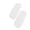 White, variant on Magic 3D Painless Exfoliating Bath Shower Sponge, Body Scrubber Deep Cleansing, Soft Reusable Textured Foam Pad, Daily Skin Care for Women Men Adults Travel Routine Lightweight