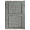 thumbnail image 2 of Casavani Flat Woven Cotton Bohemian Carpet, Brown 4x10 feet, 2 of 6