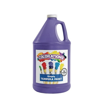Colorations Simply Tempera Paint  Violet - 1 Gallon