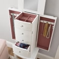 thumbnail image 3 of Anderson Jewelry Armoire, White, 3 of 9