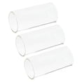 thumbnail image 1 of Minkissy Finger Cover 3Pcs Transparent Acrylic Glass for Guitar 5.1x2.5In, 1 of 8