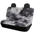 thumbnail image 4 of Binienty Spider Web Auto Seat Cover Pack of 4, Front Seats and Rear Bench Cover Protecto Fashion Auto Interior Easy to Install Universal Fit for Auto Truck Van SUV, 4 of 6