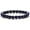 Blue Sand, variant on Men Women 8mm Natural Stone Lava Rock Diffuser Bracelet Elastic Yoga Agate Beads Bracelet Bangle