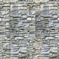 thumbnail image 4 of Home Cal Stone Peel and Stick Wallpaper - Roll Waterproof Self-Adhesive Contact Paper Removable Shelf Paper PVC Wall Paper Covering - Gray(Plastic Scraper Included), 4 of 6