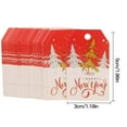 thumbnail image 2 of Maoww 100pcs Christmas Hangtags Decorative Paper Tags Christmas Tree Labels for Wrapping Decor, Type 5, 2 of 8