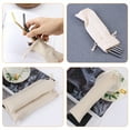 thumbnail image 3 of 10 Pcs Cutlery Storage Bag Shot Straw Silverware Bags Straw Carrying Cases Chopsticks Bag Drawstring Cutlery Bags Travel, 3 of 6