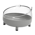 thumbnail image 1 of Caja de baño de arena para hámster, casa de baño de Animal PEQUEÑO, baño transparente para hámster, bañera para hámster, erizo, Chinchilla, rata y gris, 1 of 8