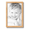 thumbnail image 2 of ArtToFrames 8" x 14" Cherry Wood Picture Frame, 8.5x14 inch Brown Wood Poster Frame (WOM-4880), 2 of 7